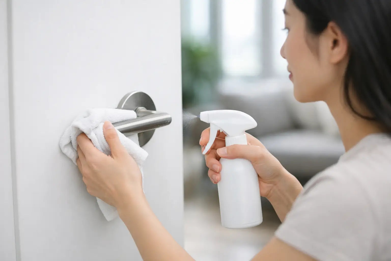 How to Clean Door Handles Safely