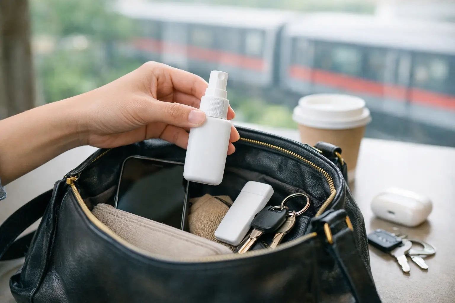 Why Sanitiser for Phones and Keys Belongs in Your Bag