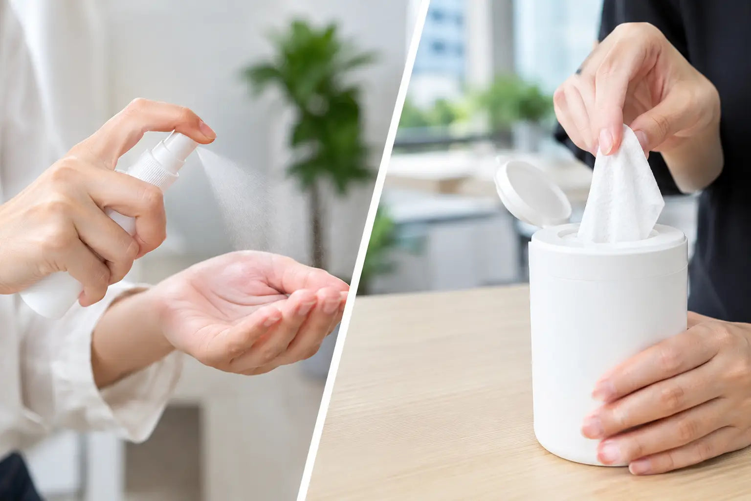 Sanitiser Spray Versus Wipes - Which Is Better?
